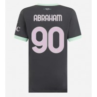 Dres AC Milan Tammy Abraham #90 Tretina pre Ženy 2024-25 Krátky Rukáv